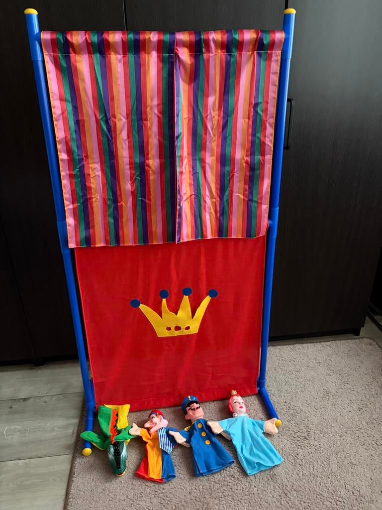 Poppenkast, Hobby en Vrije tijd, Ophalen, Zo goed als nieuw