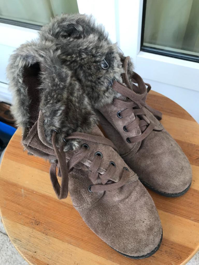 bottes, Tamaris, Beige, Enlèvement, Boots et Botinnes