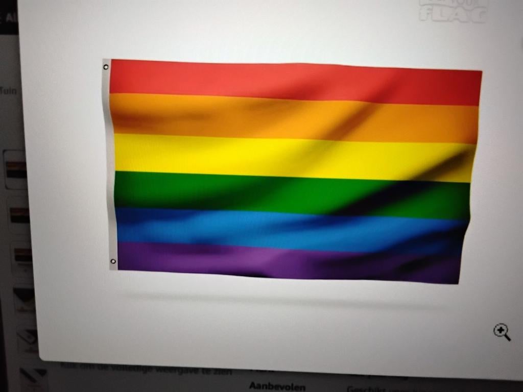 Lgbtq vlag(regenboogvlag)., Ophalen of Verzenden, Nieuw