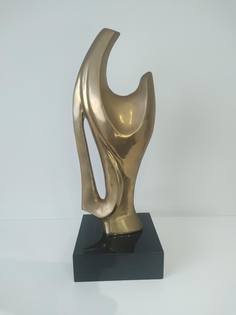 Alain Chervet - sculptuur - brons - 70's, Antiek en Kunst, Ophalen of Verzenden