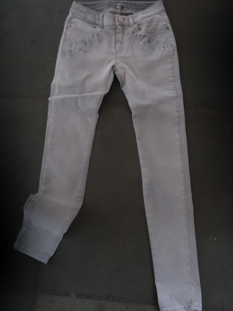 meisjesbroek CKS 12 jaar grijs, Kinderen en Baby's, Kinderkleding | Maat 164, Broek, Meisje, Ophalen of Verzenden, CKS