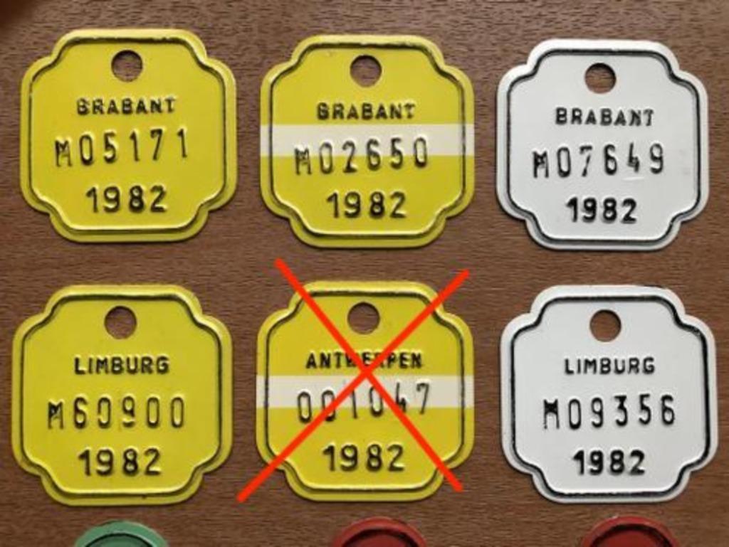 Lot van 5 oude alu platen 1982 en nieuw, Verzamelen, Ophalen of Verzenden, Nieuw