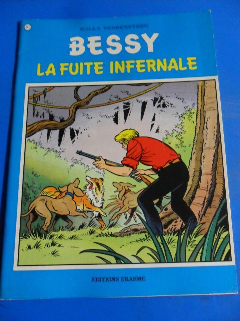 Bessy - La fuite infernale - Editions Erasme, Enlèvement ou Envoi, Une BD, Utilisé, Editions Erasme