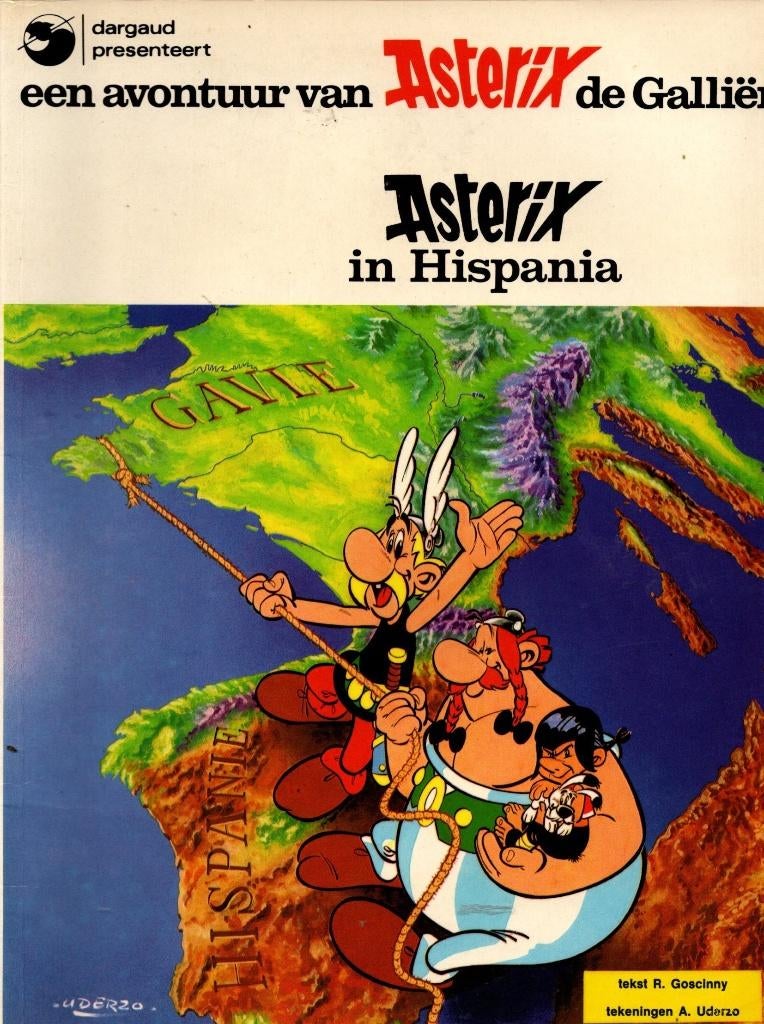 asterix nr.15,in hispania,1985,dargaud, Enlèvement ou Envoi, Dargaud, Une BD, Utilisé