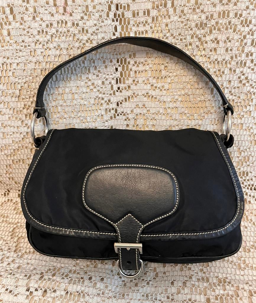 Sac PRADA impeccable, Enlèvement ou Envoi, Comme neuf, Noir
