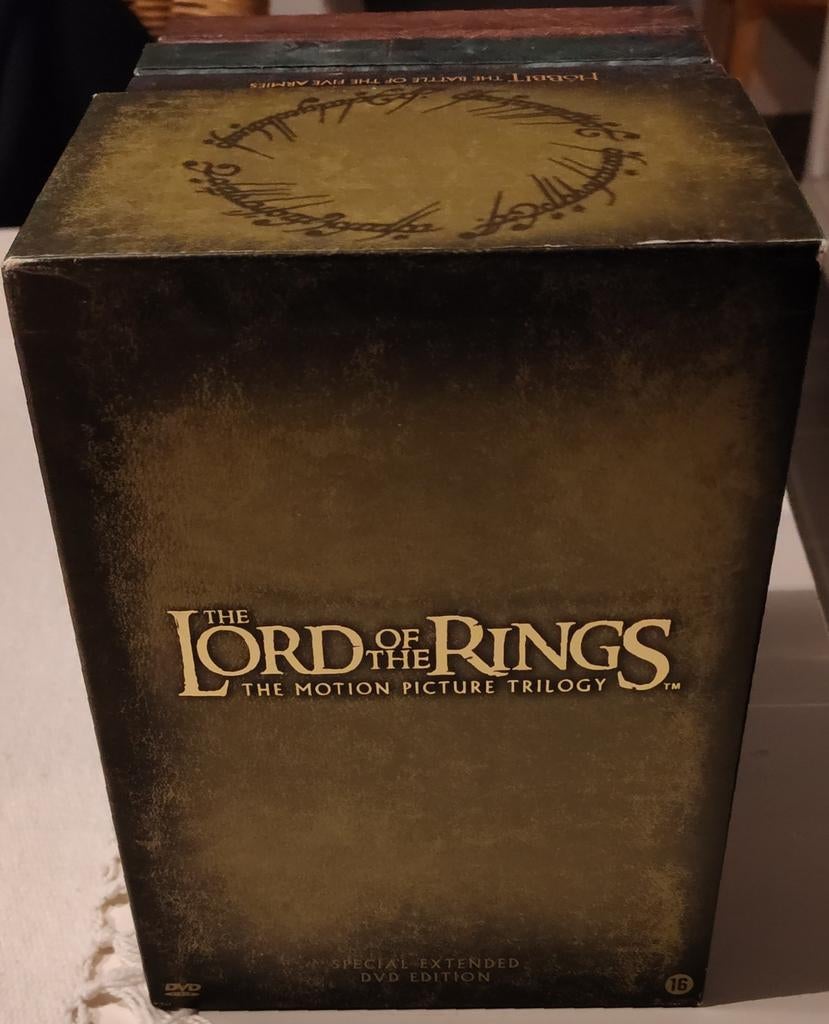 The Lord Of The Rings & The Hobbit Trilogie DVDs Nieuwstaat!, Enlèvement ou Envoi, Fantasy, Coffret, Comme neuf