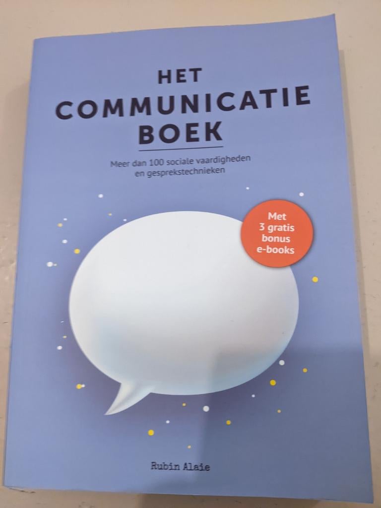 Het Communicatie Boek Met Alle Sociale Vaardigheden - Gespre, Enlèvement ou Envoi, Rubin Alaie