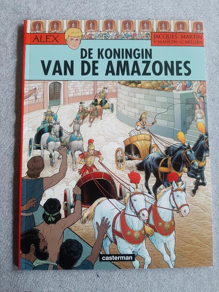 ALEX 41 - De koningin van de amazones, Neuf, Une BD, Enlèvement, Jacques Martin
