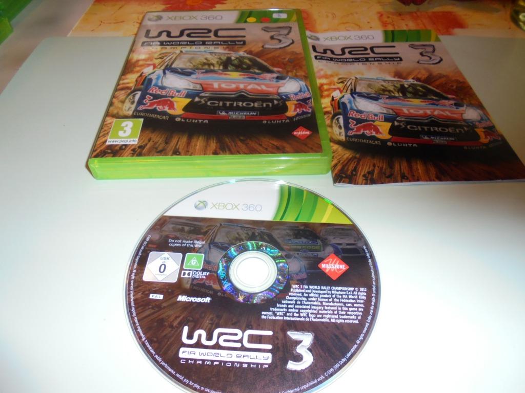Xbox 360 WRC 3 (orig-compleet), Games en Spelcomputers, Games | Xbox 360, Gebruikt, Racen en Vliegen, Ophalen of Verzenden, 3 spelers of meer