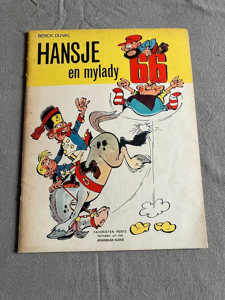 Hansje en mylady 66 - favorietenreeks nr 14 - Lombard., Enlèvement ou Envoi, Une BD, Comme neuf, Berck