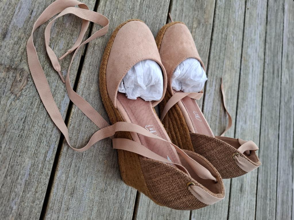 Espadrilles Vanessa Wu p.38 🌸, Neuf, Espadrilles, Rose, Enlèvement