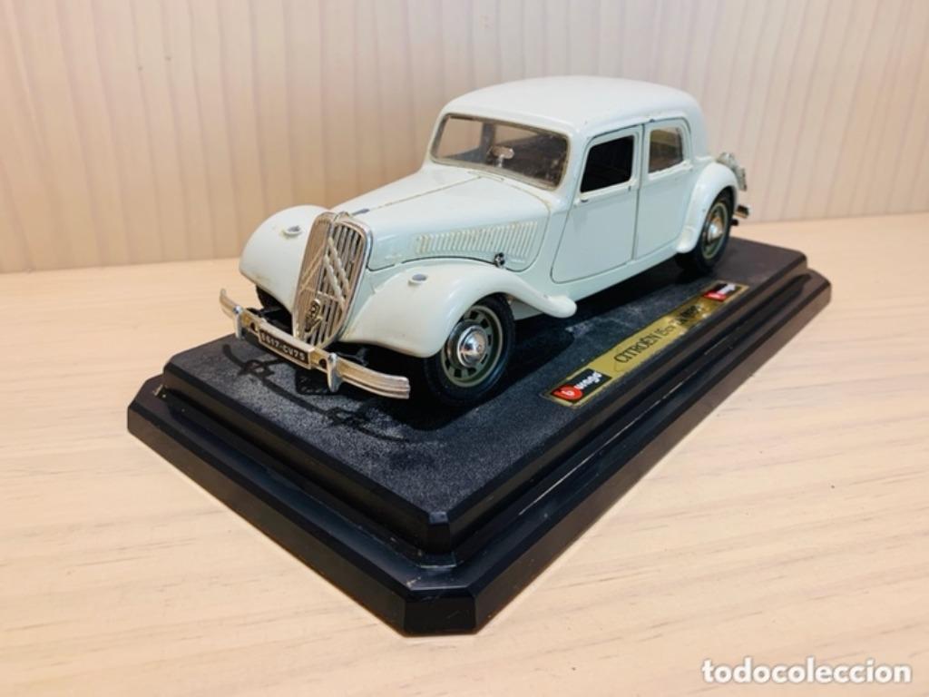 miniatuur auto citroën 15cv TA (1938) burago, Ophalen of Verzenden, Auto, Burago