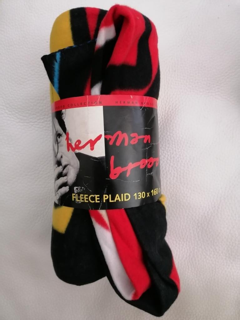 Fleece plaid Herman Brood, Ophalen of Verzenden, Nieuw