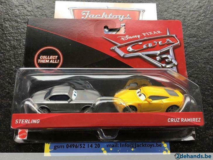 Cars 3 Disney Sterling en Cruz Ramirez, Neuf