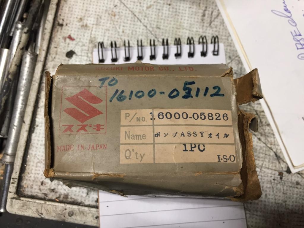 Suzuki as50, Enlèvement, Neuf