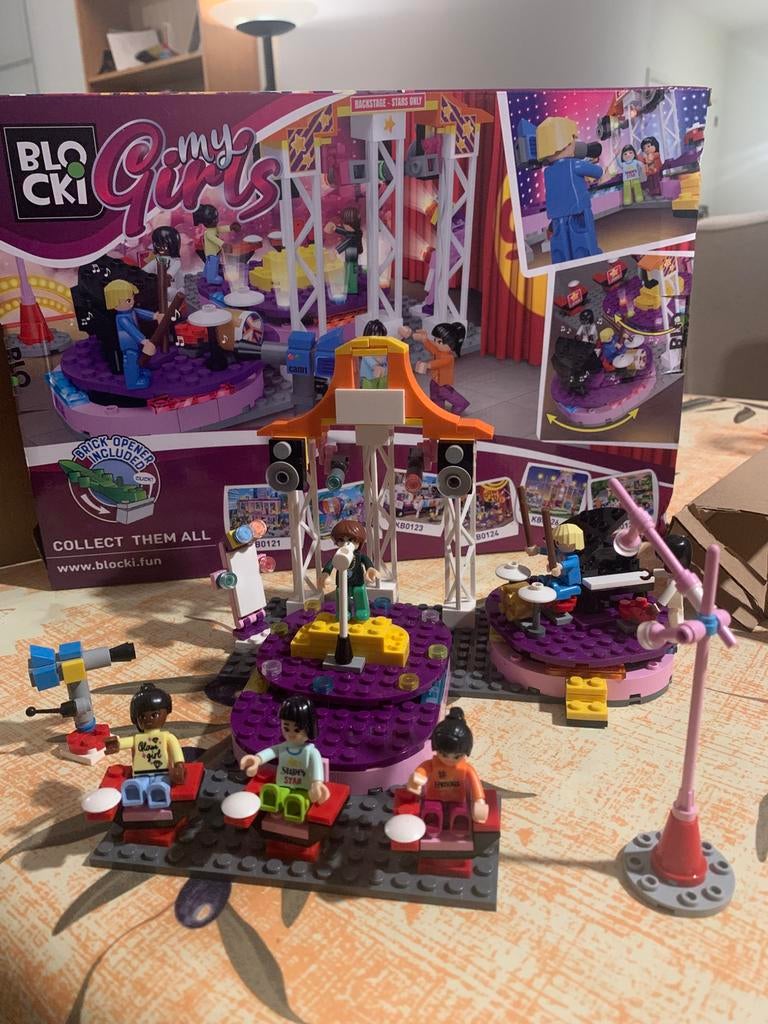 Blocki, The Voice, Kinderen en Baby's, Speelgoed | Duplo en Lego, Ophalen of Verzenden, Zo goed als nieuw, Complete set