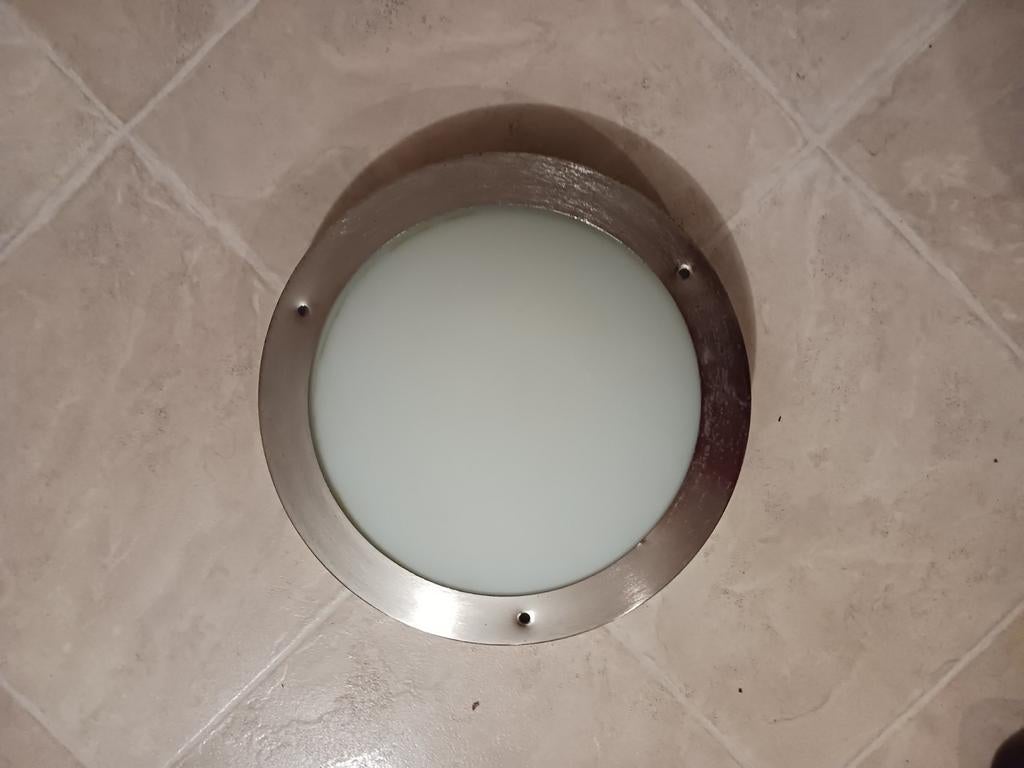 Lampe de salle de bain de 32 cm de diamètre, Maison & Meubles, Lampes | Plafonniers, Enlèvement ou Envoi, Utilisé