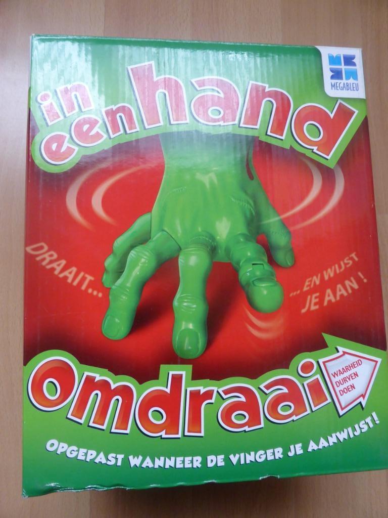 Gezelschapsspel 'In een handomdraai', Hobby en Vrije tijd, Ophalen, Zo goed als nieuw