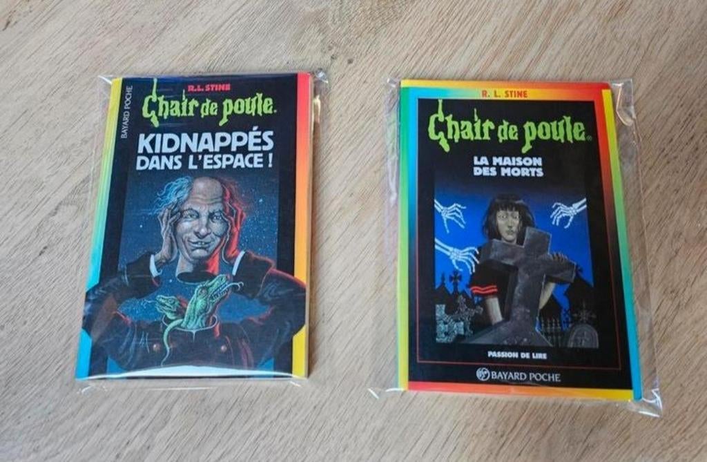 Livres chair de poule 90s, Enlèvement ou Envoi, Comme neuf