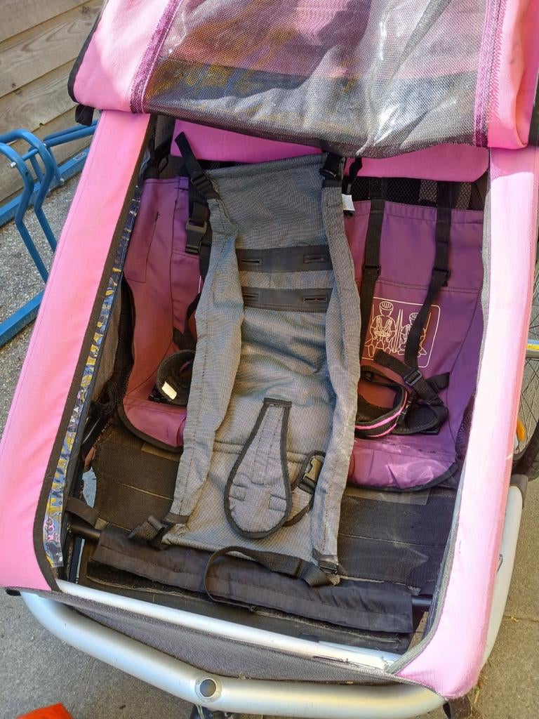Croozer voor 2 kids, Ophalen, Gebruikt