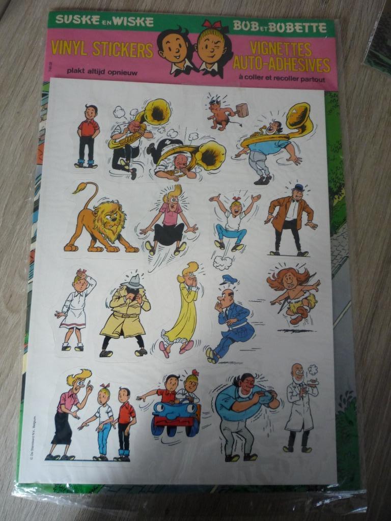 Vinyl stickers Suske en Wiske (versie 2), Ophalen of Verzenden, Suske en Wiske, Nieuw, Plaatje, Poster of Sticker