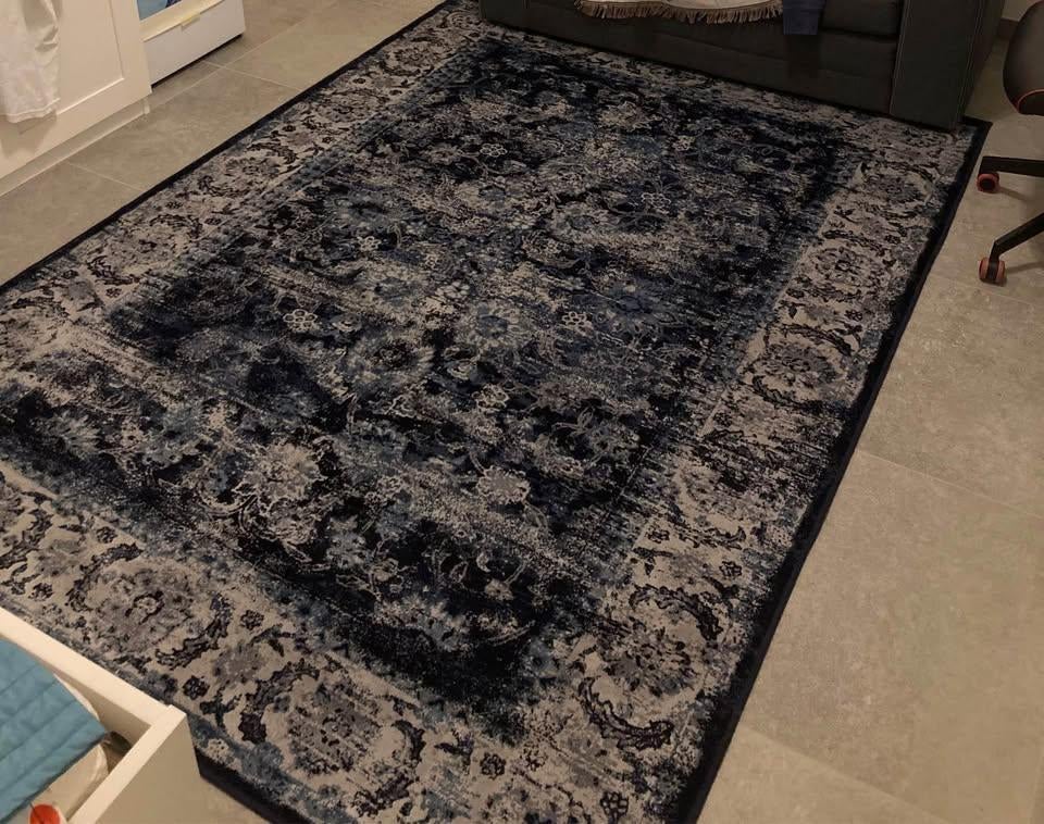 Tapis bleu 170x240 cm, 200 cm ou plus, 150 à 200 cm, Comme neuf, Enlèvement