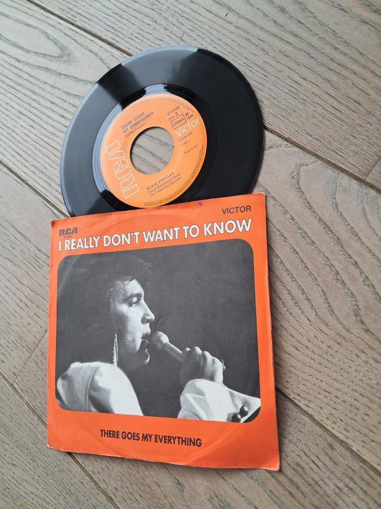 Single : Elvis - I really don’t want to know, Cd's en Dvd's, Vinyl Singles, Ophalen of Verzenden