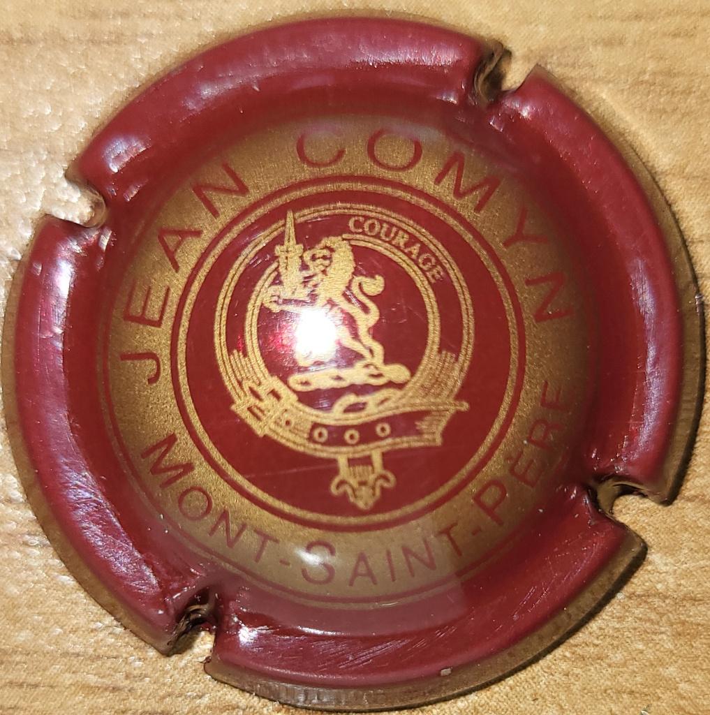 Capsule Champagne Jean COMYN bordeaux & or nr.03, Ophalen of Verzenden, Nieuw, Frankrijk, Champagne