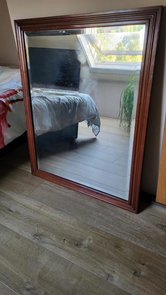 Spiegel met geslepen glas, Ophalen, Gebruikt