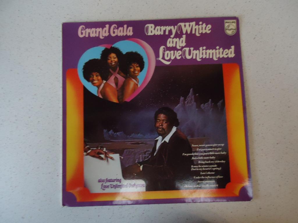 LP van "Barry White & Love Unlimited" Grand Gala anno 1973., Cd's en Dvd's, Ophalen of Verzenden, Gebruikt, 12 inch
