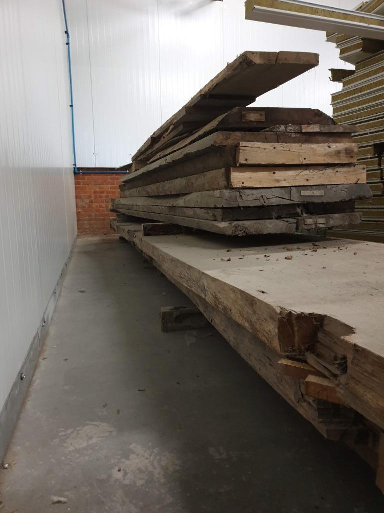 Merbau tropisch hardhout, Ophalen, Zo goed als nieuw, Rechthoekig, Hout