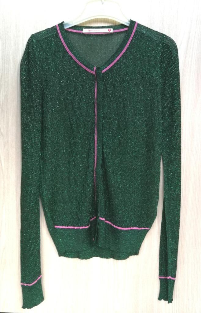 Nouveau gilet vert - Lucy has a Secret - taille M (+/- 176), Neuf, Enlèvement ou Envoi, Pull ou Veste, Lucy has a Secret