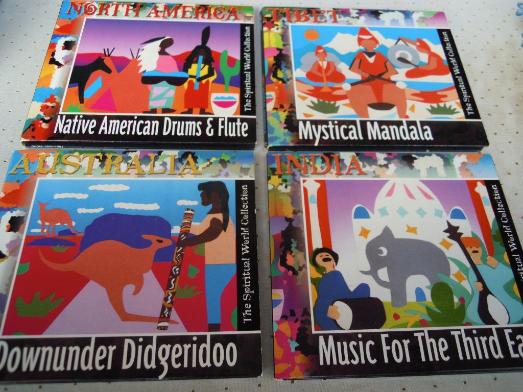 The Spiritual World Collection ( 4 cd's ), Cd's en Dvd's, Cd's | Wereldmuziek, Zo goed als nieuw, Ophalen of Verzenden