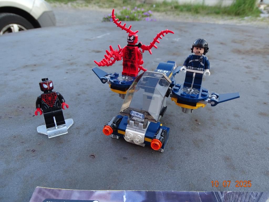 Lego 76036 Carnage's SHIELD Sky Attack , Super Heroes, Kinderen en Baby's, Speelgoed | Duplo en Lego, Zo goed als nieuw, Lego