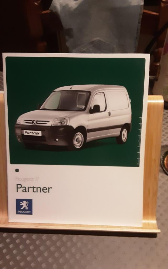 PEUGEOT partner brochure, Enlèvement ou Envoi, Peugeot