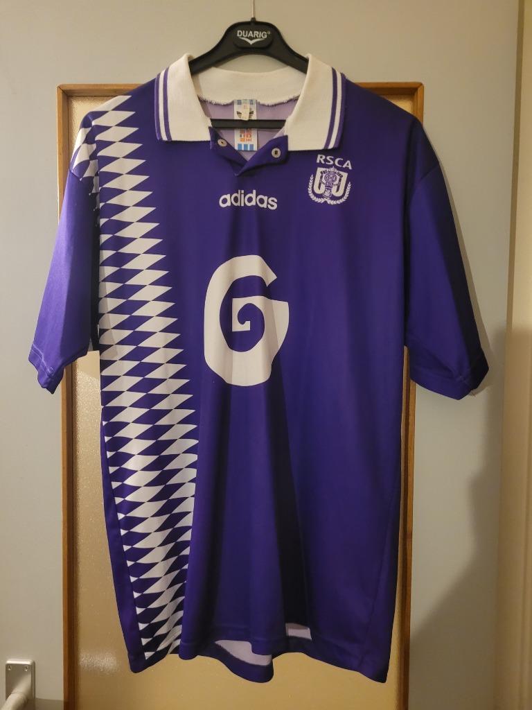 Maillot vintage Anderlecht année 90 XL 95/96, Sports & Fitness, Taille XL, Enlèvement ou Envoi, Comme neuf, Maillot