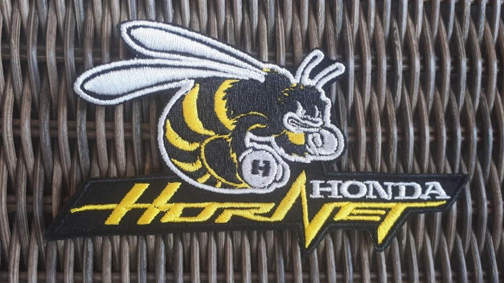Honda Hornet strijk patch embleem - 144 x 80 mm, Ophalen of Verzenden, Nieuw