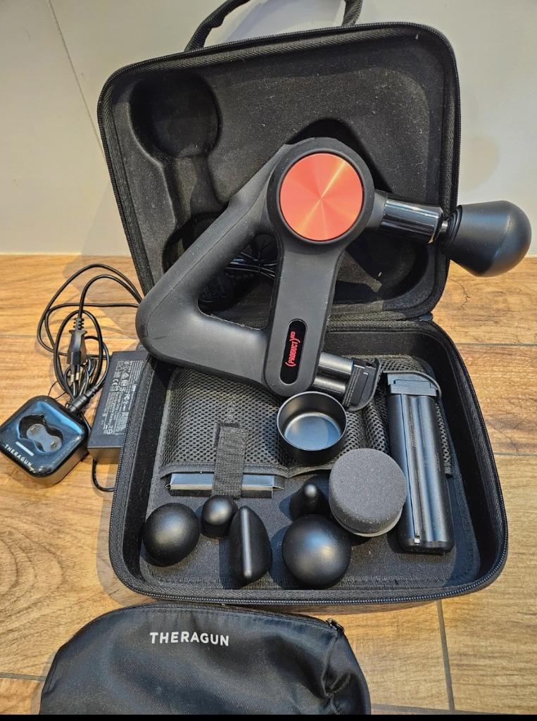 Pistolet massage Theragun pro red édition, Envoi, Utilisé, Appareil