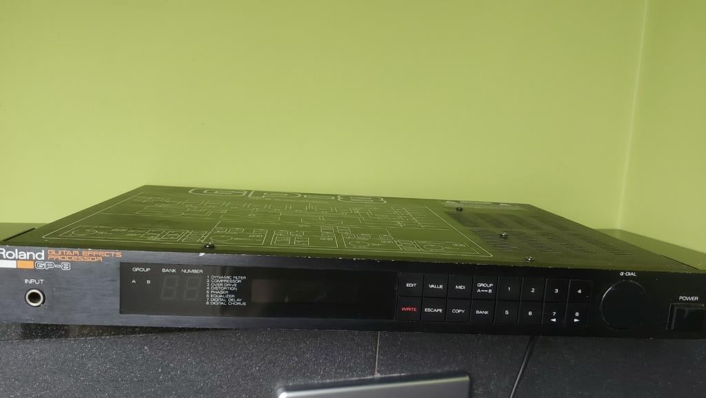 Roland GP8 + footboard, Enlèvement