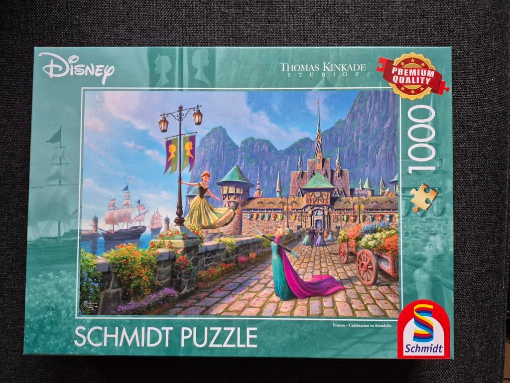 Schmidt puzzel, Hobby en Vrije tijd, Ophalen of Verzenden, 500 t/m 1500 stukjes, Gebruikt, Legpuzzel