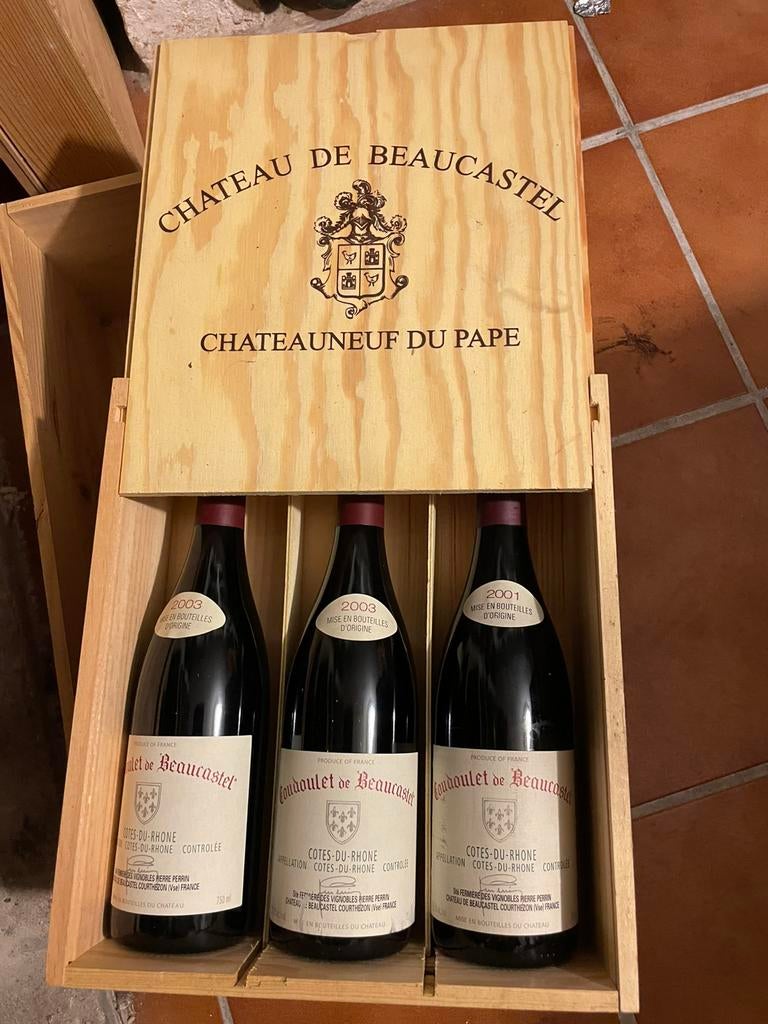 Château de Beaucastel meerdere jaren beschikbaar, Ophalen, Zo goed als nieuw