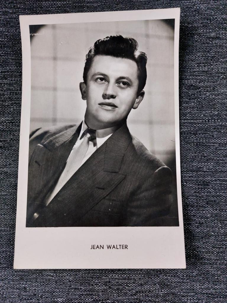 fotokaart  Kortrijkse  zanger Jean Walter, Verzenden