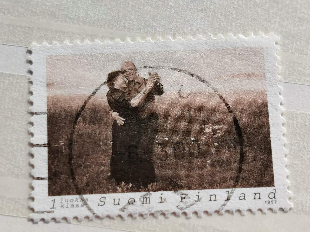 Finlande 1997 - Tango, Enlèvement ou Envoi, Finlande, Affranchi