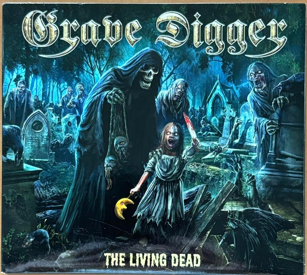 GRAVE DIGGER - The Living Dead, Ophalen of Verzenden, Zo goed als nieuw