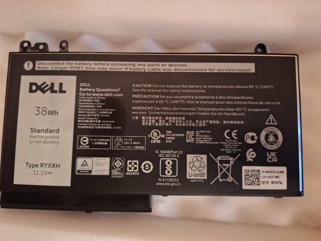 Batterie DELL, Informatique & Logiciels, Accumulateurs & Batteries, Neuf, Enlèvement ou Envoi