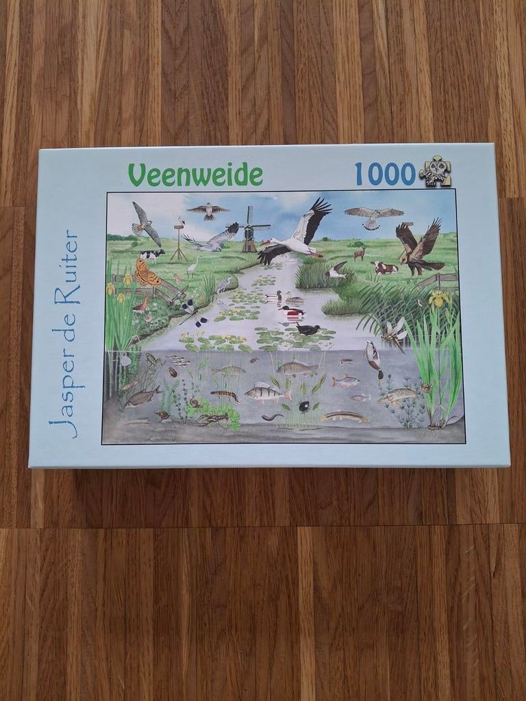Puzzel 1000st - Jasper de Ruiter - Veenweide, Enlèvement ou Envoi, Comme neuf