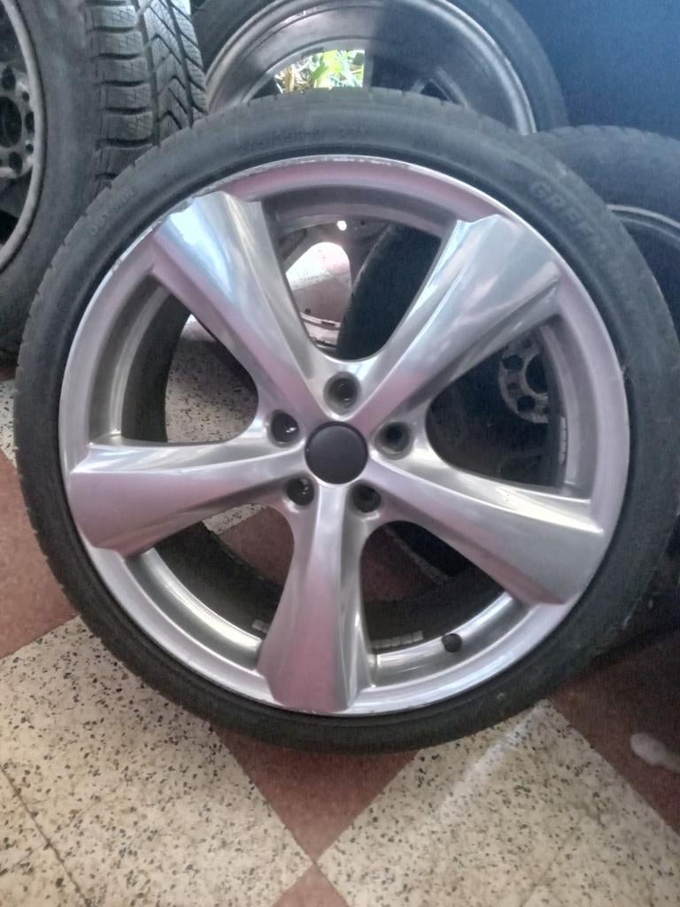 19" aluminum velgen, Ophalen of Verzenden, Gebruikt, Band(en)