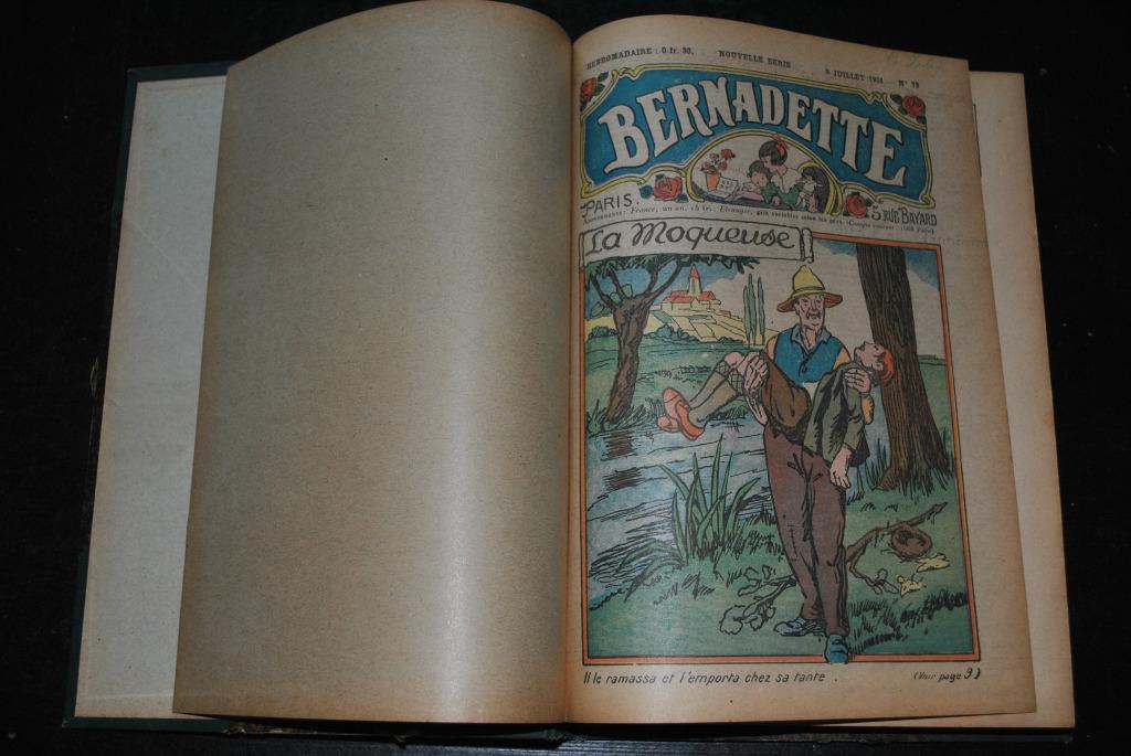 Hebdomadaire BERNADETTE Reliure amateur 2è semestre 1931, Enlèvement ou Envoi, Utilisé, Autres types