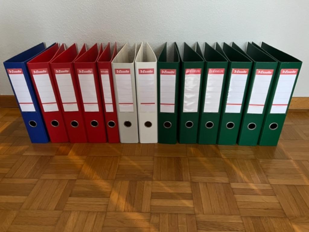 Mappen met hefboom (classeur), Divers, Fournitures scolaires, Comme neuf, Enlèvement ou Envoi