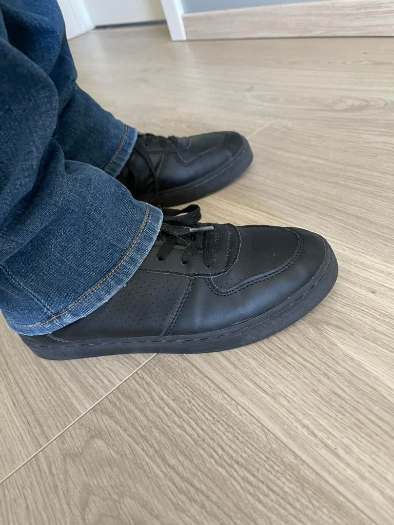 Lage zwarte bottines, Ophalen, Zo goed als nieuw